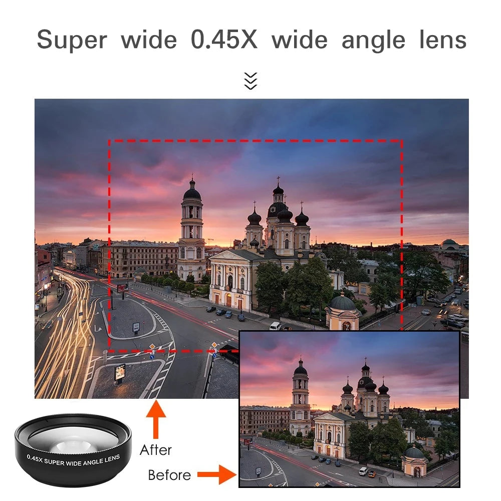 2 in 1 phone camera lens