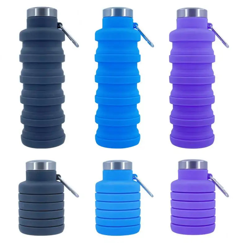 Collapsible Silicone Water Bottle