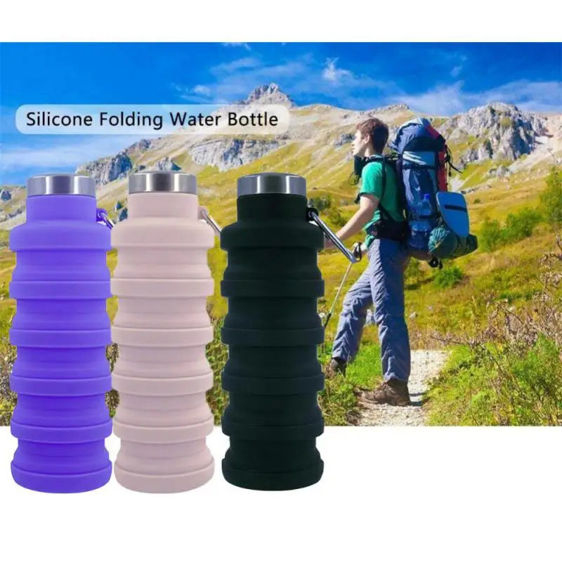 Collapsible Silicone Water Bottle