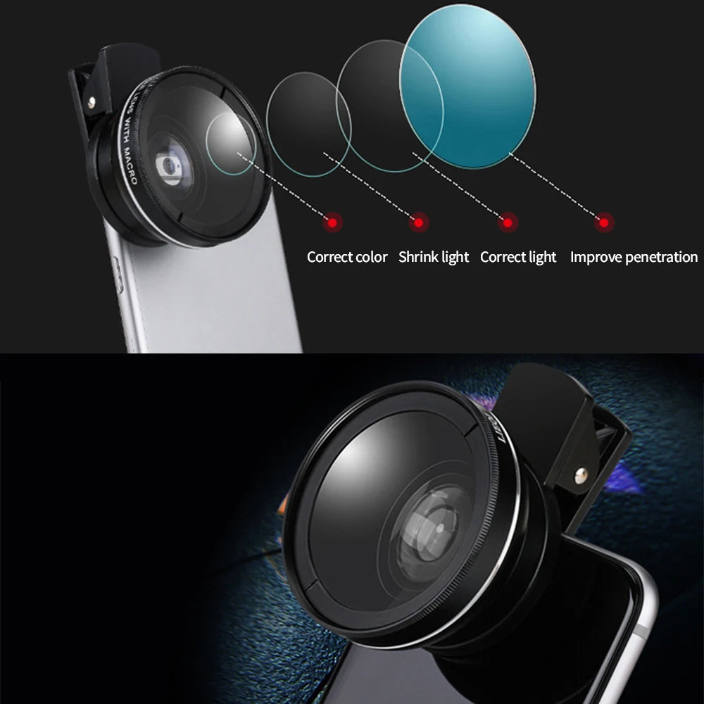 2 in 1 phone camera lens